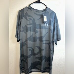 Under Armour Men's Short Sleeve Camo Tee - Gray